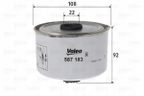 Filtr paliwa diesel przepływowy - VALEO 587183 — zdjęcie 2