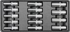 Wkład do Szuflady Nasadki 14 Części - YATO YATYT-5539