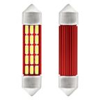 Żarówki LED CANBUS 4014 20SMD Festoon C5W C10W C3W 41mm White 12V 24V - AMIO AMI01634