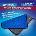 Tenzi recznik z mikrofibry niebiesko-sza TENTS0016A — zdjęcie 3