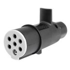 Wtyk przyczepy 7 pin typ s 24v tir - AMIO AMI03224