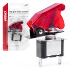 Włącznik przełącznik TOP GUN podświetlany - AMIO AMI03095
