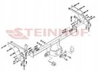 Hak holowniczy - STEINHOF STF-280