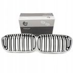 Grill bmw podwójna listwa, chrom, bmw 1 f20 facelift - SKV 66SKV023