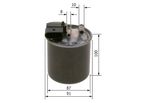 Filtr przewodu paliwowego - BOSCH F 026 402 842 — zdjęcie 3