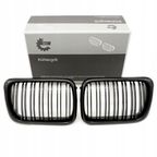 Grill bmw podwójna listwa, czarny połysk, bmw 3 e36 facelift - SKV 66SKV054