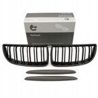 Grill bmw podwójna listwa, czarny mat, bmw 3 e90 - SKV ESEN 66SKV091