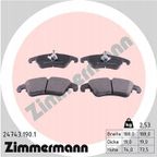 Klocki hamulcowe - ZIMMERMANN 24743.190.1 — zdjęcie 2
