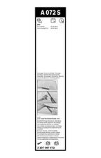 Pióro wycieraczki Aerotwin, komplet - BOSCH 3 397 007 072