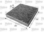 Filtr kabinowy węglowy - VALEO 715623 — zdjęcie 2