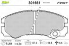 Klocki hamulcowe First - VALEO 301661 — zdjęcie 2