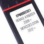 Zestaw wycieraczek dedykowanych - EINPARTS EPWBDD2321