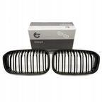 Grill bmw podwójna listwa, czarny połysk, bmw 1 f20 facelift - SKV 66SKV021