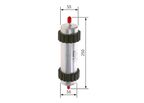 Filtr przewodu paliwowego - BOSCH F 026 402 808 — zdjęcie 5