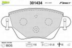 Klocki hamulcowe First - VALEO 301434 — zdjęcie 2