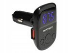 Transmiter fm wayme 12/24v usb qc3.0 - CARMOTION CRM63017 — zdjęcie 2