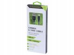 Kabel usb-lightning 3m mikrofibra - CARMOTION CRM86552 — zdjęcie 2
