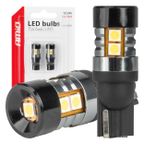 Żarówki LED CANBUS T10 W5W 9 SMD 3030 White 12V 24V - AMIO AMI04241
