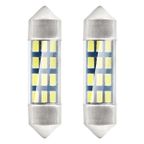 Żarówki LED STANDARD 3014 12SMD Festoon C5W C10W C3W 36mm White 12V - AMIO AMI01090