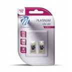 Zarowka led 12v w5w 1w biala 1x hp led - M-TECH MTELB805W