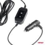 Wentylator wiatrak samochodowy z przyssawką 24V - AMIO AMI03011 — zdjęcie 5