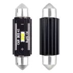 Żarówki LED CANBUS 1860 1SMD UltraBright Festoon C5W C10W C3W 41mm White 12V 24V - AMIO AMI02444