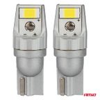 Żarówki LED CANBUS T10 W5W 2SMD 3570 White 12V 24V - AMIO AMI04256 — zdjęcie 2