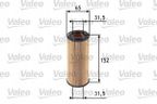 Filtr oleju wkład - VALEO 586545 — zdjęcie 2