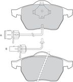 Klocki hamulcowe - VALEO 598489