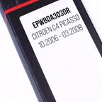 Zestaw wycieraczek dedykowanych - EINPARTS EPWBDA3030R — zdjęcie 5