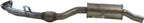 Tłumik układu wydechowego przód - BOSAL BOS233-073