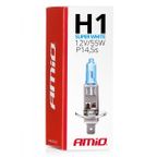 Żarówka halogenowa H1 12V 55W Super White - AMIO AMI01489 — zdjęcie 3