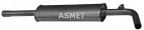 Tłumik układu wydechowego przód - ASMET ASM10.103