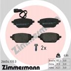 Klocki hamulcowe - ZIMMERMANN 26654.170.3 — zdjęcie 2