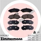Klocki hamulcowe - ZIMMERMANN 24595.185.1 — zdjęcie 2