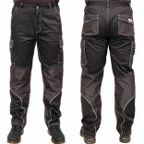 Spodnie z elastanem czarne roz. xl - YATO YT79443
