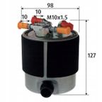 Filtr paliwa - VALEO 587616 — zdjęcie 2
