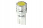 Zarowka led 12v w5w 1w biala 1xled hp - M-TECH MTELB015W