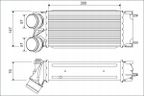 Intercooler - VALEO 822925 — zdjęcie 2