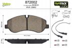 Klocki hamulcowe optipack lcv - VALEO 872002
