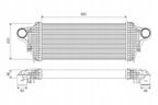 Intercooler mercedes gl class m class - VALEO 818320 — zdjęcie 2