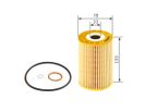 Wkład filtru olejowego - BOSCH 1 457 429 647