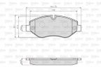 Klocki hamulcowe optipack lcv - VALEO 872192 — zdjęcie 3