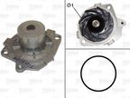 Pompa wody fiat,alfa 1,9 jtd - VALEO 506590 — zdjęcie 2