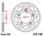 Zębatka napędowa tylna - JT SPROCKET JTR746,43
