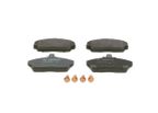 Klocki hamulcowe. land rover p. freelander 98- - BOSCH 0 986 424 566