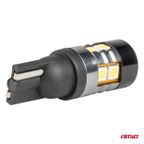 Żarówki LED CANBUS T10 W5W 9 SMD 3030 White 12V 24V - AMIO AMI04241 — zdjęcie 4
