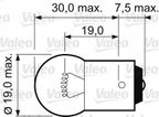 Zarowka r10w karton x10 essential - VALEO 032221 — zdjęcie 3