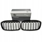 Grill bmw podwójna listwa, czarny połysk, bmw 2 f46 - SKV ESEN 66SKV042