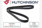 Pasek wielorowkowy - HUTCHINSON HU1580 K 12TK